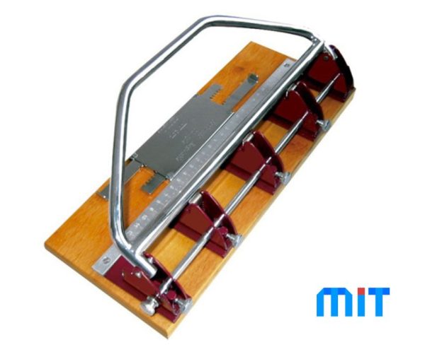 Perforadora MIT REGULABLE MULTIPLE 3 Perforaciones base madera 25 hojas