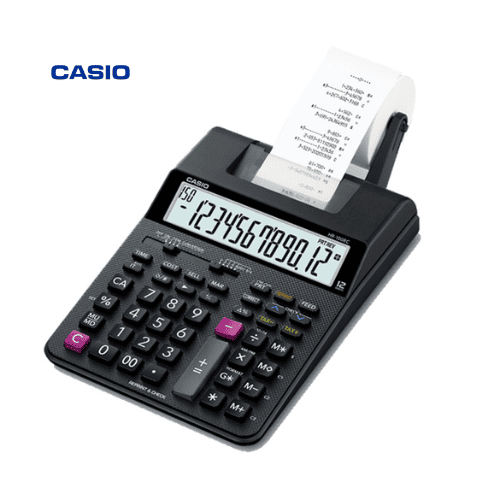 Calculadora de escritorio CASIO HR100RC Impresora 12 Dígitos