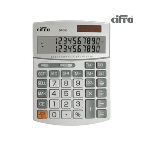 Calculadora de escritorio CIFRA DT-350 12 Dígitos