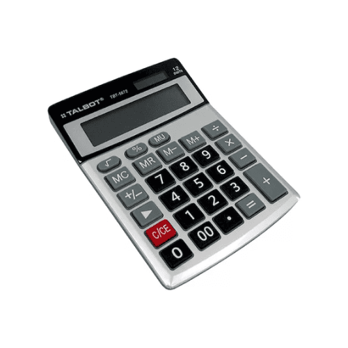 Calculadora de escritorio TALBOT 5680 12 Dígitos Dual