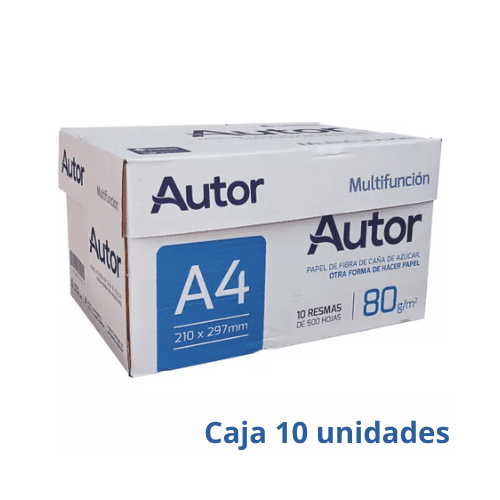 Resma A4 AUTOR 80grs