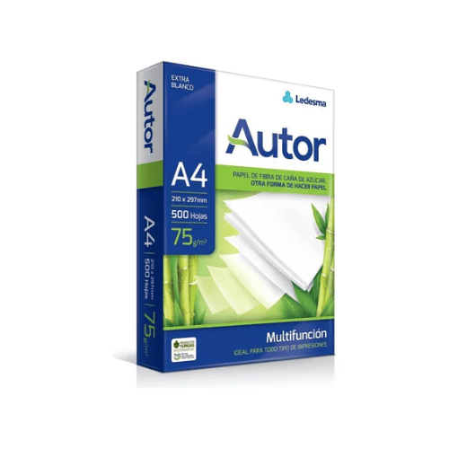Resma A4 AUTOR 75grs