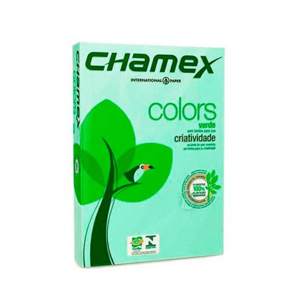 Resma A4 CHAMEX 75grs - Verde