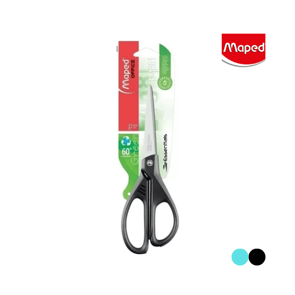 Tijera MAPED Essential Green 21cm