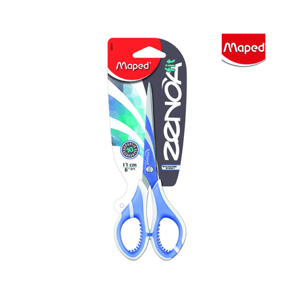 Tijera MAPED Zenoa Fit Simétrica 17cm