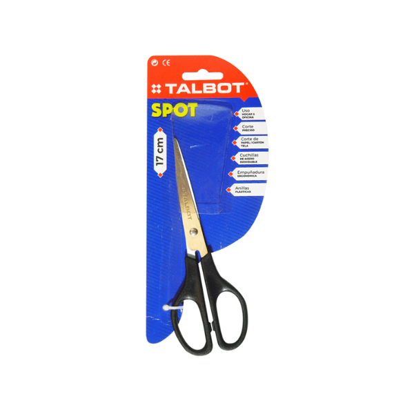 Tijera TALBOT Spot acero 17cm