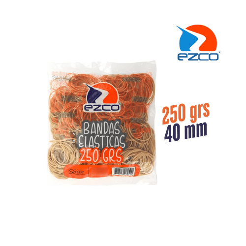 Bandas Elásticas EZCO 250grs estándar 40mm
