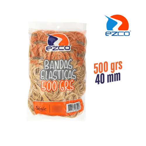 Bandas Elásticas EZCO 500grs estándar 40mm