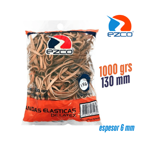 Bandas Elásticas EZCO 1000grs 130mm
