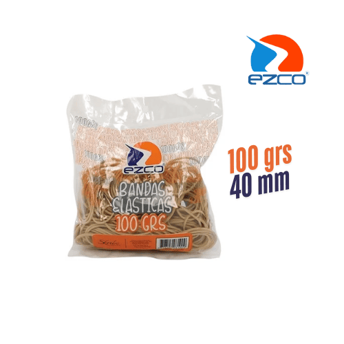 Bandas Elásticas EZCO 100grs estándar 40mm