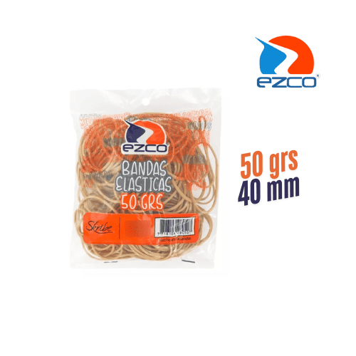 Bandas Elásticas EZCO 50grs estándar 40mm
