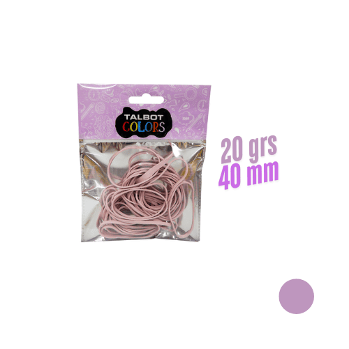 Bandas Elásticas TALBOT 20grs 40mm Violeta