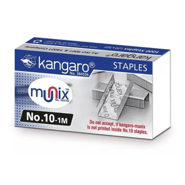 Broches KANGARO Nº10 (20 hojas) - Caja 1000 Un