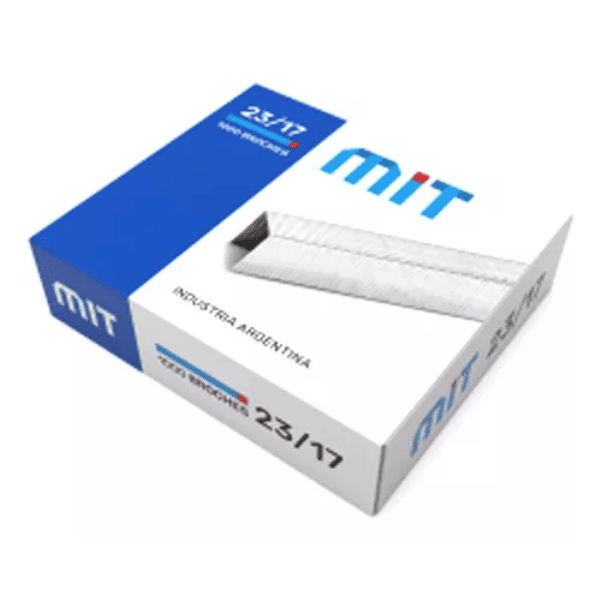 Broches MIT 23/17 (120-150 hojas) - Caja 1000 Un