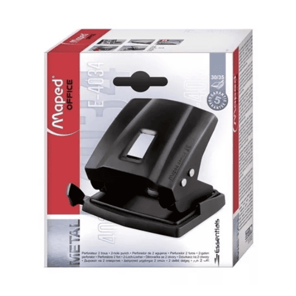 Perforadora Maped Office 4034 Perforadora MAPED E-4034 Essentials Office - 30/35 Hojas