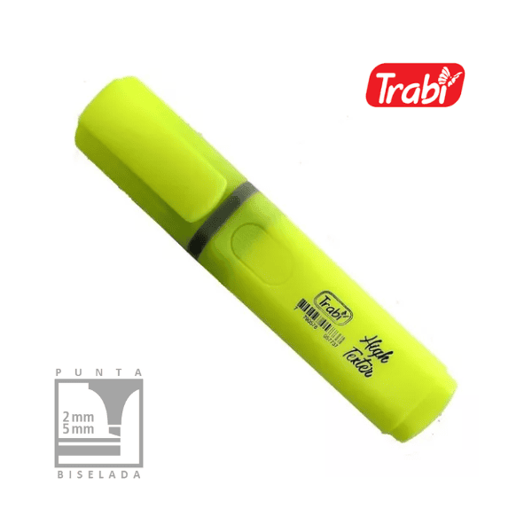 Resaltador TRABI High Texter Amarillo