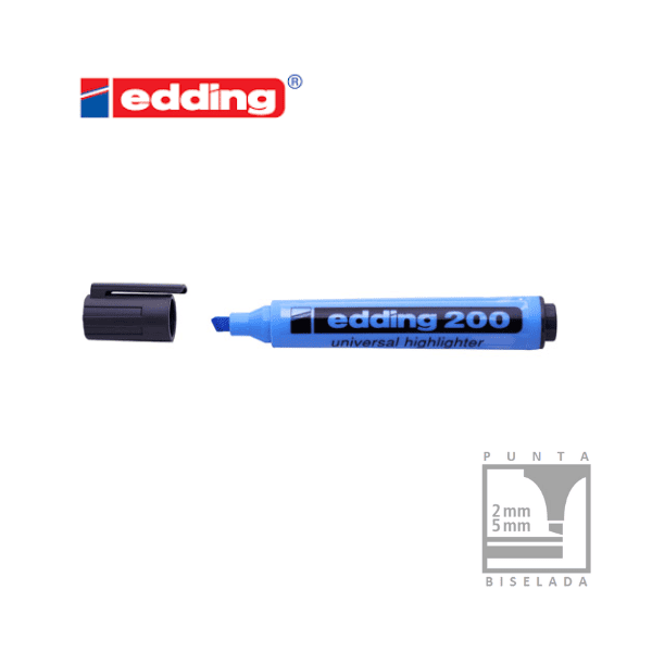 Resaltador EDDING E-200 Celeste