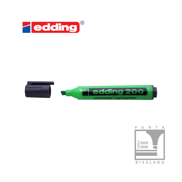 Resaltador EDDING E-200 Verde