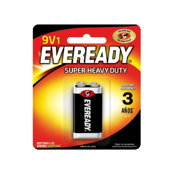 Batería alcalina EVEREADY 9V