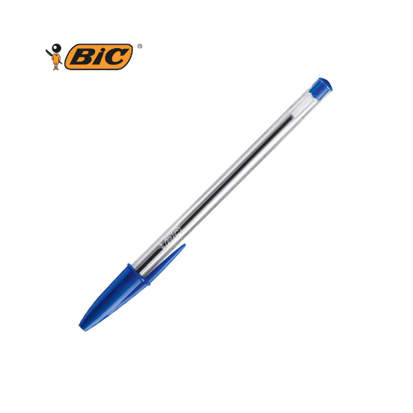 Bolígrafo BIC Cristal Dura+ 1mm Azul