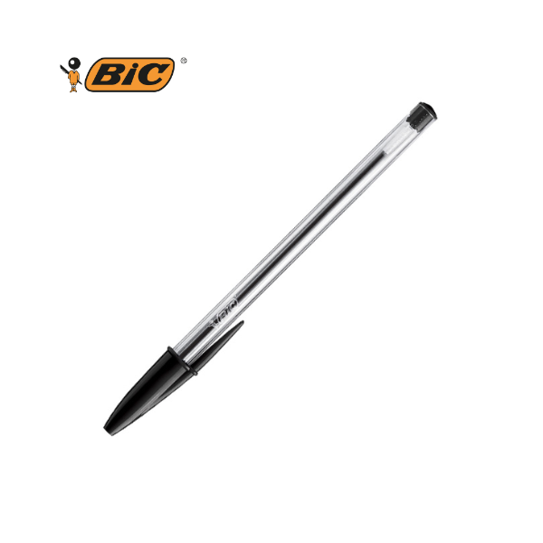Bolígrafo BIC Cristal Dura+ 1mm Negro
