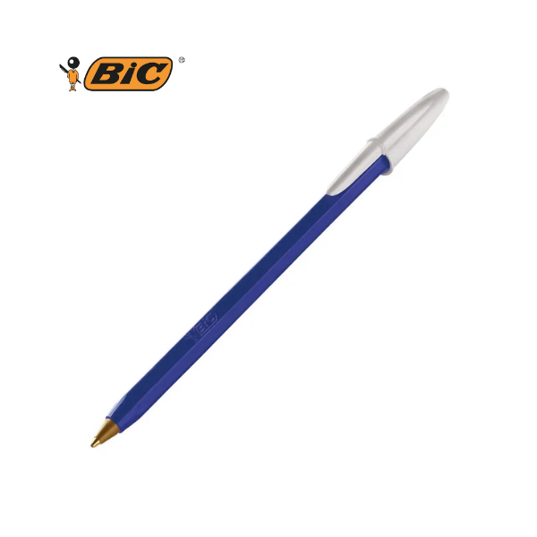 Bolígrafo BIC Opaco Dura+ 1mm Azul