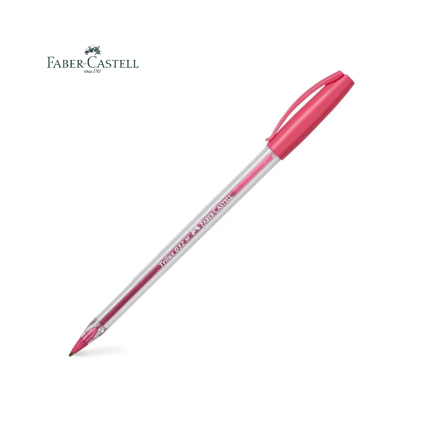 Bolígrafo FABER-CASTELL Trilux 032 1mm Rosa