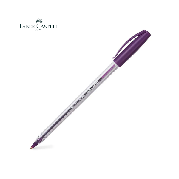 Bolígrafo FABER-CASTELL Trilux 032 1mm Violeta