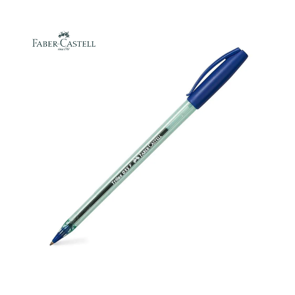 Bolígrafo FABER-CASTELL Trilux 035 0.8mm Azul