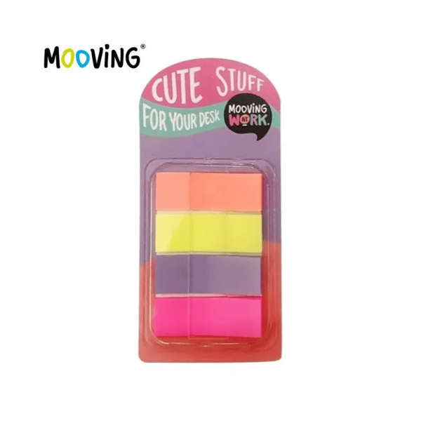 Banderitas adhesivas MOOVING Manía Dispenser 80 hojas