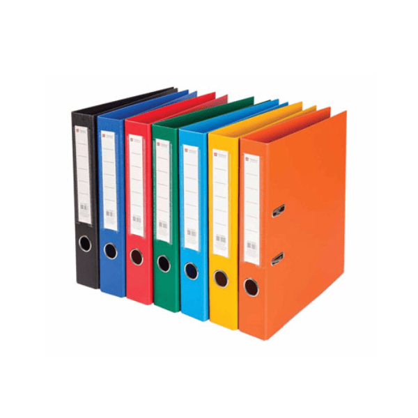 Bibliorato A4 forrado Pvc THE-PEL lomo 50mm Negro