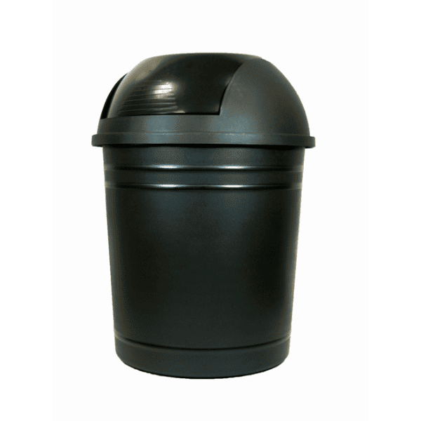 Cesto residuos Tapa Vaiven 12 Litros Negro
