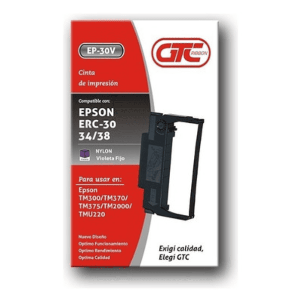 Cinta de impresión GTC EP-30V