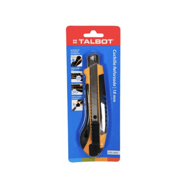 Cuchilla TALBOT 18mm Reforzada guía metal