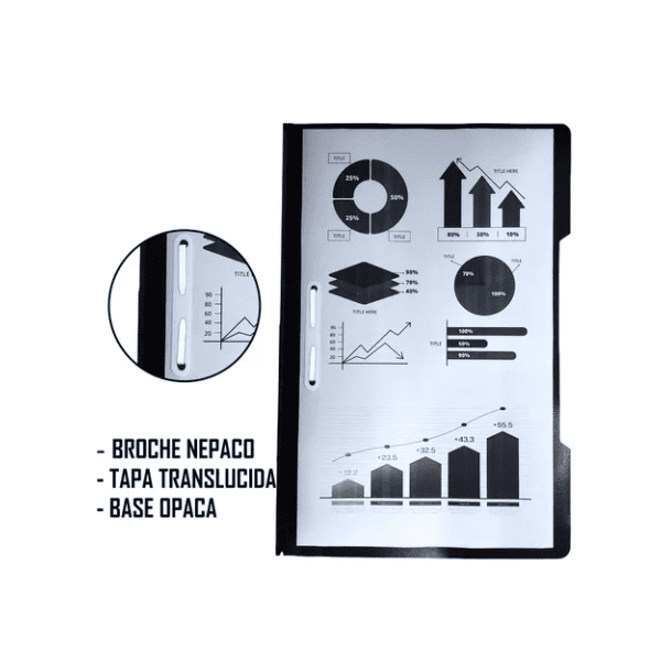 Carpeta base opaca 12un