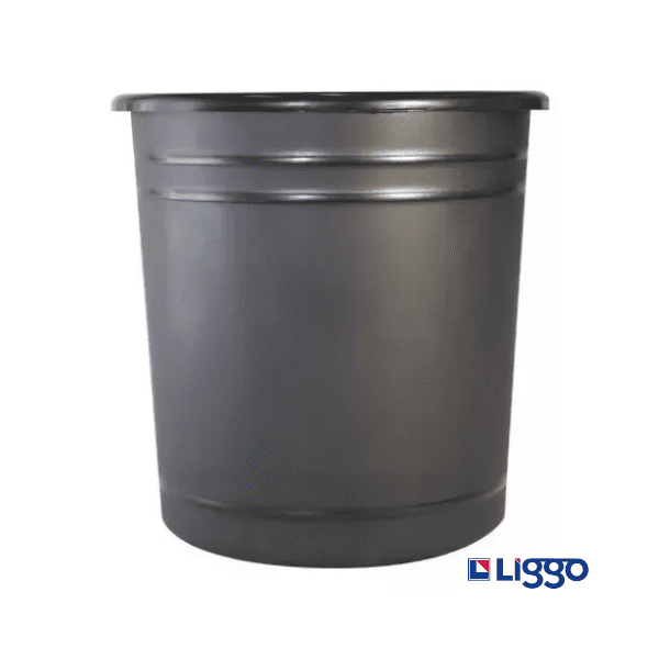 Cesto residuos LIGGO plástico 12 Litro Negro