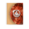 Caderno con espiral A4 MIS APUNTES 4 Elementos 80 hojas