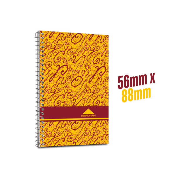 Libreta con espiral SIERRA VERDE Nro 10 - 40 hojas