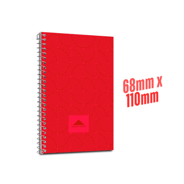 Libreta con espiral SIERRA VERDE Nro 20 - 40 hojas
