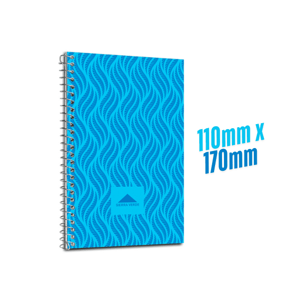 Libreta con espiral SIERRA VERDE Nro 60 - 80 hojas
