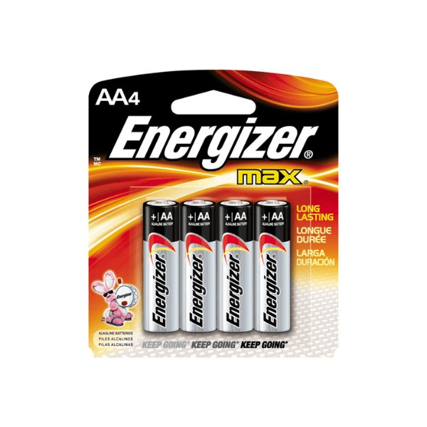 Pilas alcalinas AA ENERGIZER Blíster 4 Un