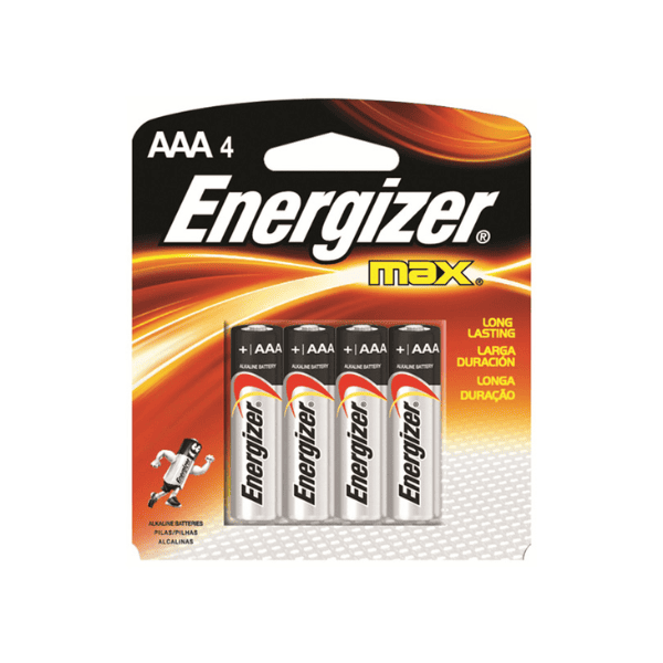 Pilas alcalinas AAA ENERGIZER Blíster 4 Un