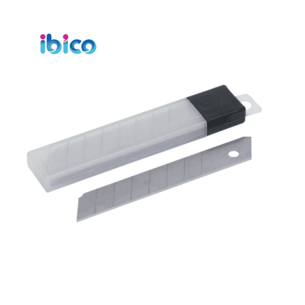 Repuestos hojas trincheta 18mm IBICO Tubo 10 Un