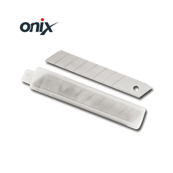 Repuestos hojas trincheta 18mm ONIX Tubo10 Un
