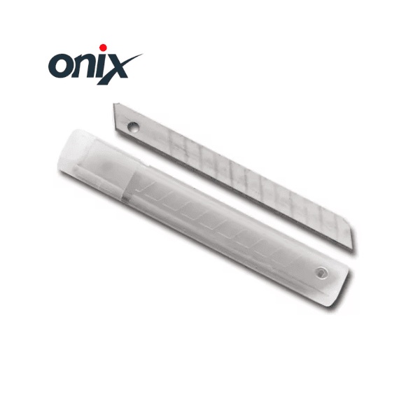 Repuestos hojas trincheta 9mm ONIX Tubo10 Un