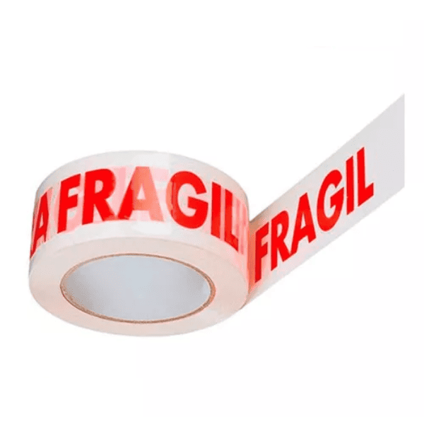 Cinta adhesiva PACK TAPE Frágil 48mm x 50mts