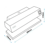 Detector billetes falsos DASA 6DB luz UV