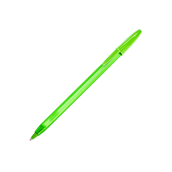 Bolígrafo BIC Fashion 1.2mm Verde Lima