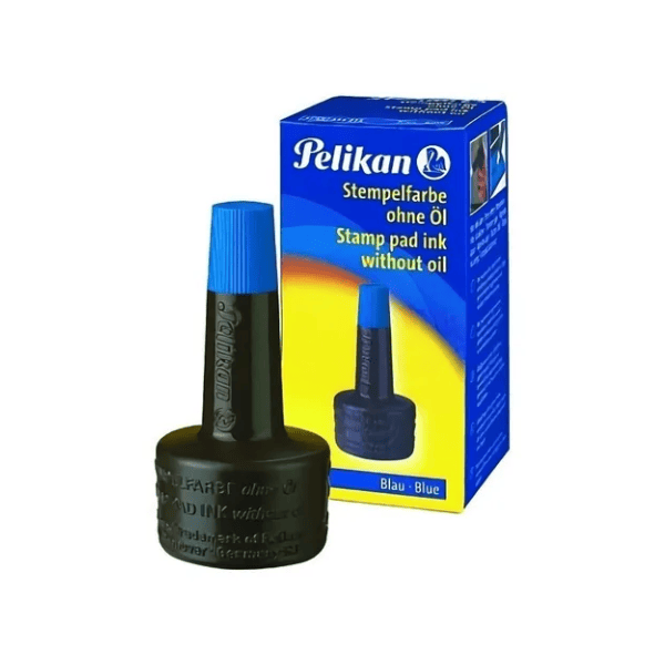 Tinta para sellos PELIKAN 28cc Azul
