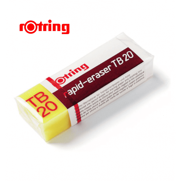 Goma de borrar ROTRING TB-20 Lápiz/Tinta
